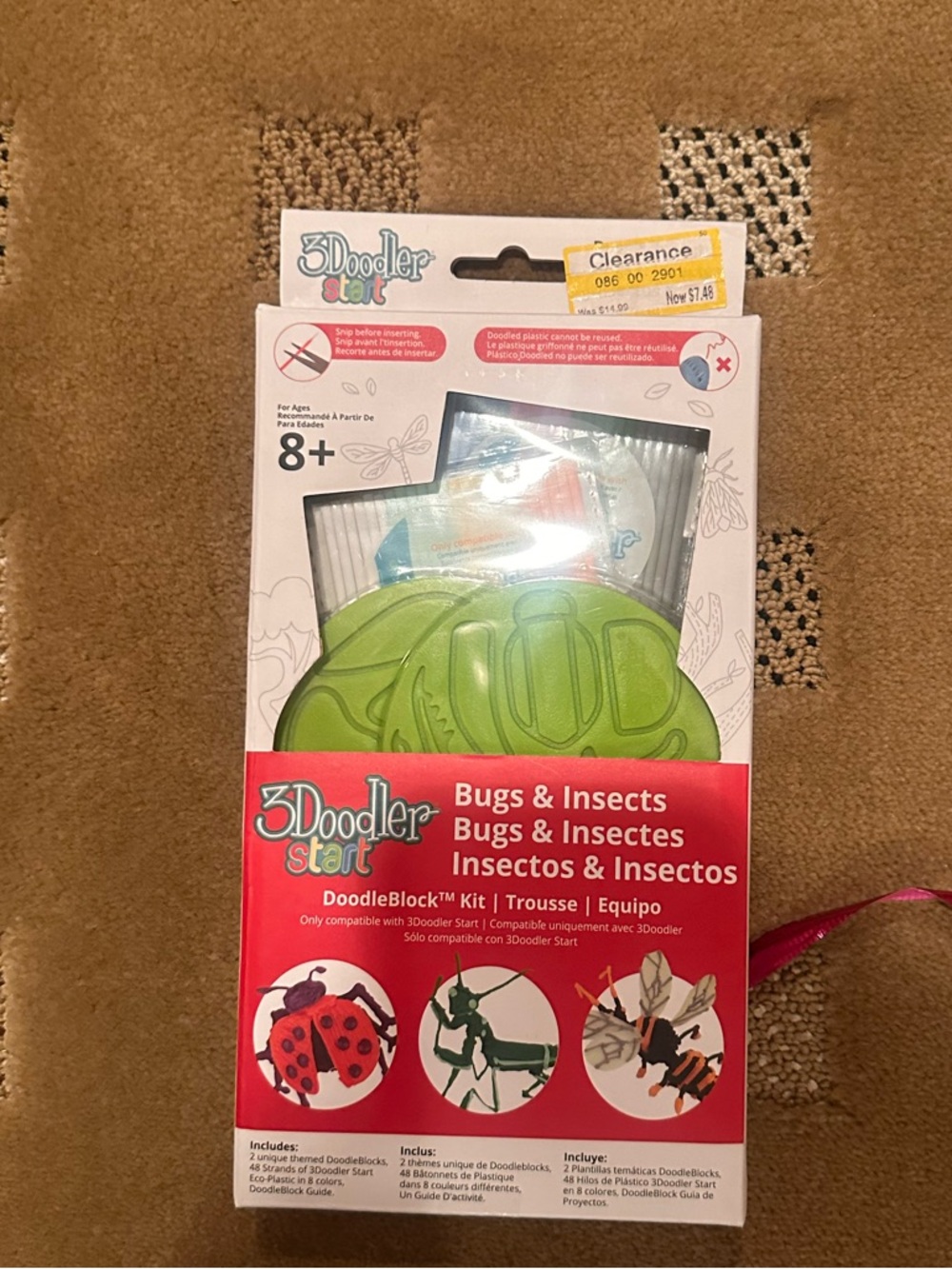 3Doodler Start Bugs & Insects DoodleBlock Kit - Green/Red